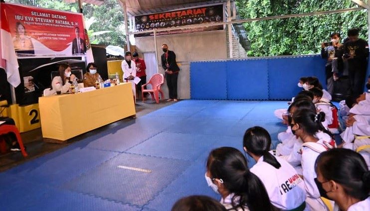 Eva Rataba Janji Perjuangkan Aspirasi Atlet Taekwondo Tana Toraja